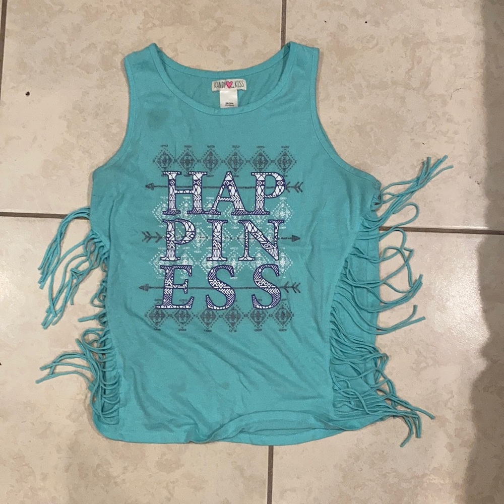 Blue happiness shirt